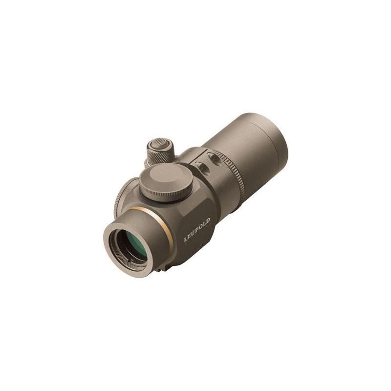 Leupold Zielfernrohr Prismatic 1x14, dunkelbraun, Circle Plex Absehen, beleuchtet
