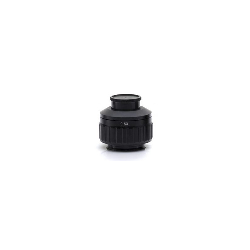 Optika Kamera-Adapter M-620.1, C-Mount, 0.5x, 1/2" Sensor, fokussierbar (Mikr. aufrecht, invers)