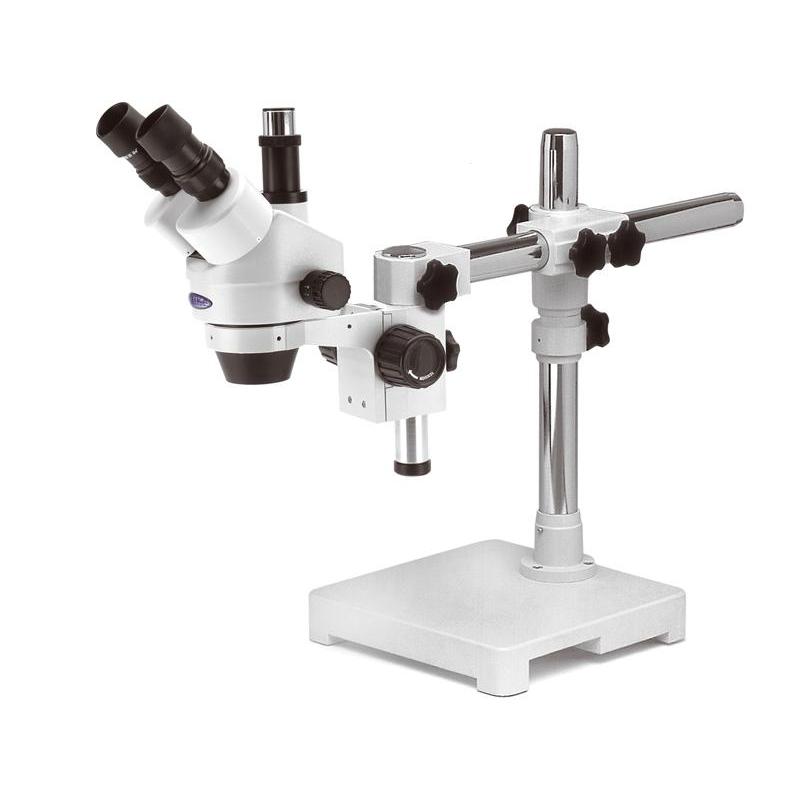 Optika Zoom-Stereomikroskop SZM-4, Zoom, trino, 7x-45x, überhängendes Stativ