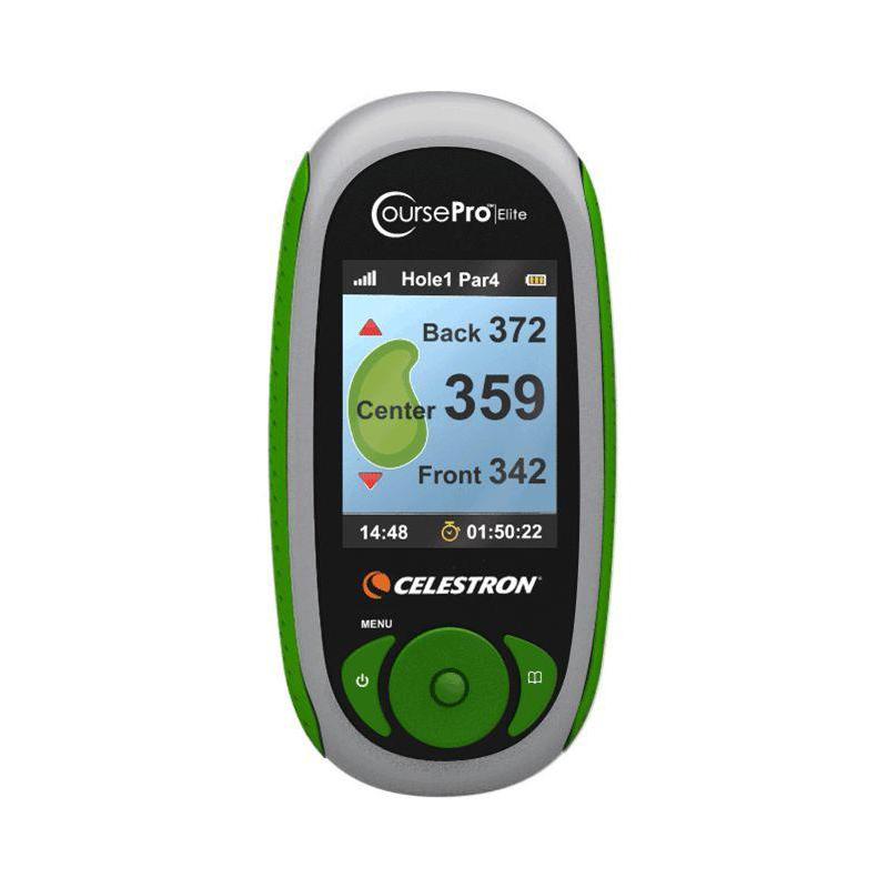 Celestron CoursePro Elite Golf Navi GPS Rangefinder, grün