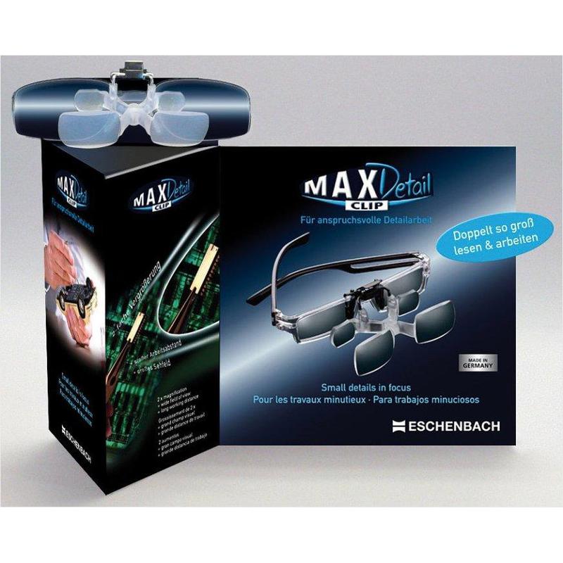 Eschenbach Lupe MaxDetail Clip 2x