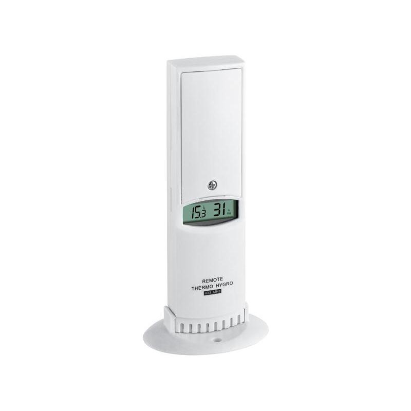 Eschenbach Zusatzsender für Funk-Wetterstationen IQ-WS, MAXIM II, ALU FRAME, Profi Thermo-Hygro
