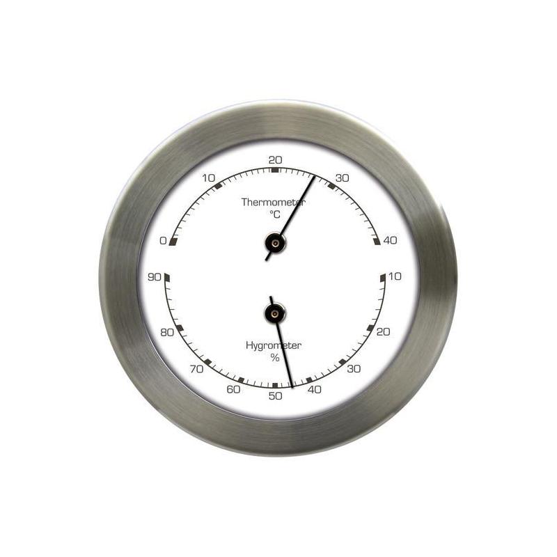 Eschenbach Wetterstation Thermo-Hygrometer edelstahl 528213