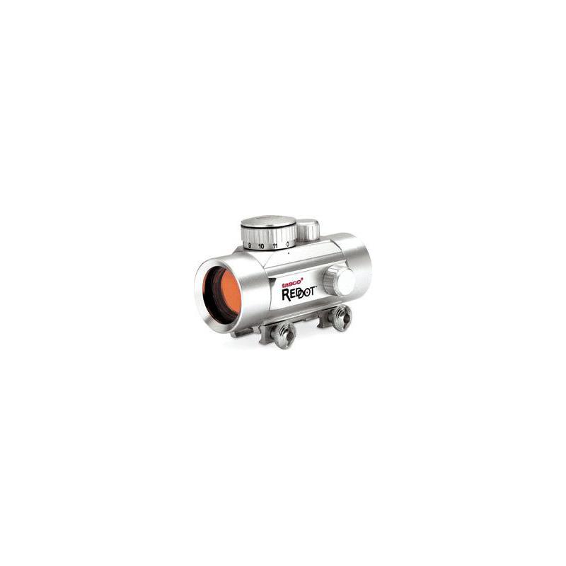 Tasco Zielfernrohr Red Dot 1x30 mit Rotpunkt Absehen, silber