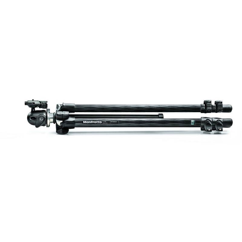 Manfrotto Carbon-Dreibeinstativ MK294C3-A0RC2 Carbon-Stativset mit Kugelkopf