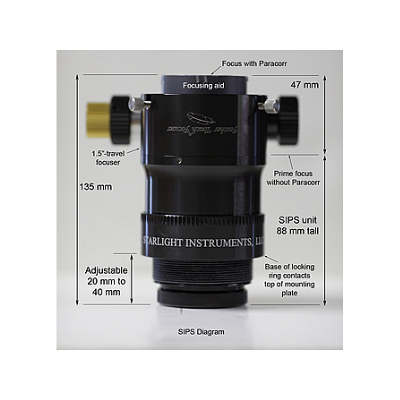 Starlight Instruments Okularauszug SIPS Paracorr System Komakorrektor