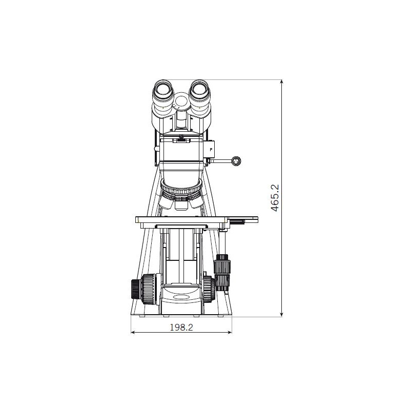 Motic Mikroskop BA310 MET-T, binokular, (3"x2")