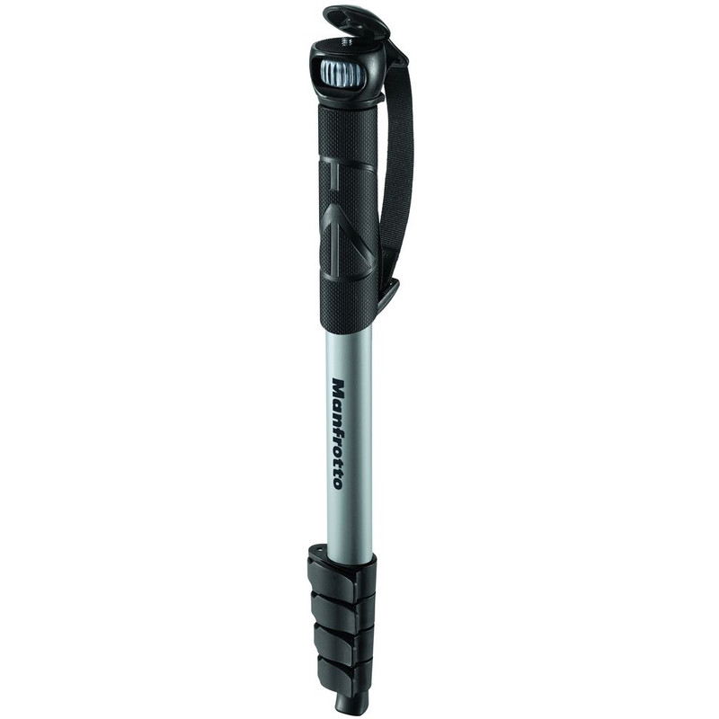 Manfrotto Aluminium-Einbeinstativ Compact Advanced schwarz