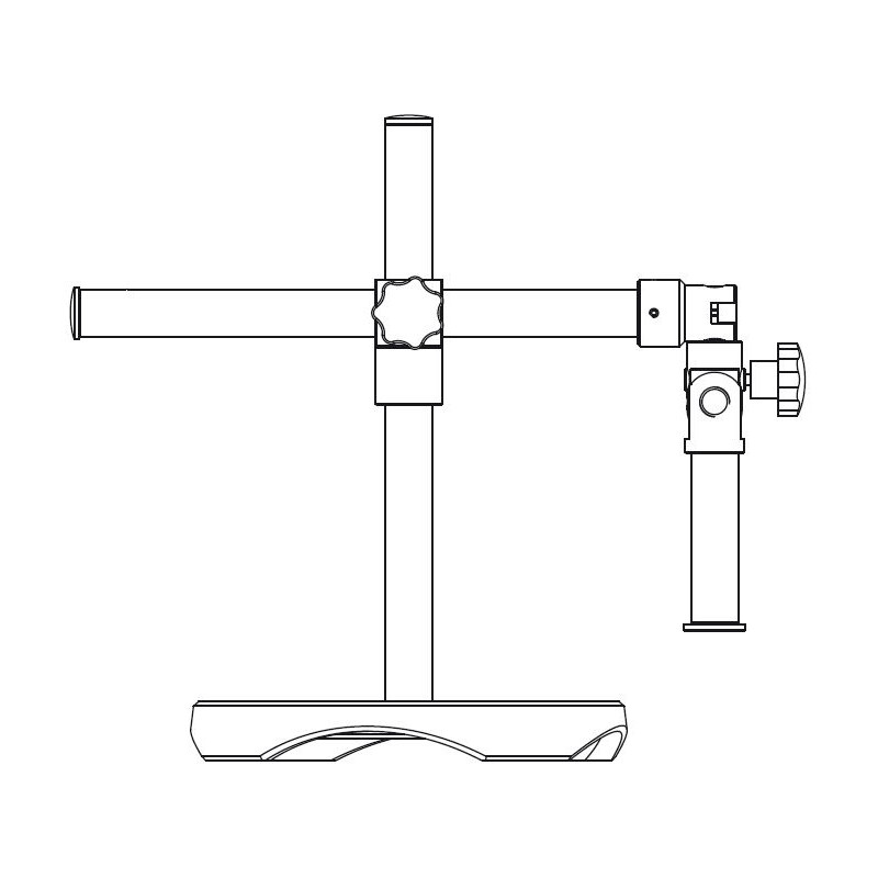 Motic Modulares Stereomikroskop Universal-Stativ (runde Grundplatte), Säule Ø 32mm