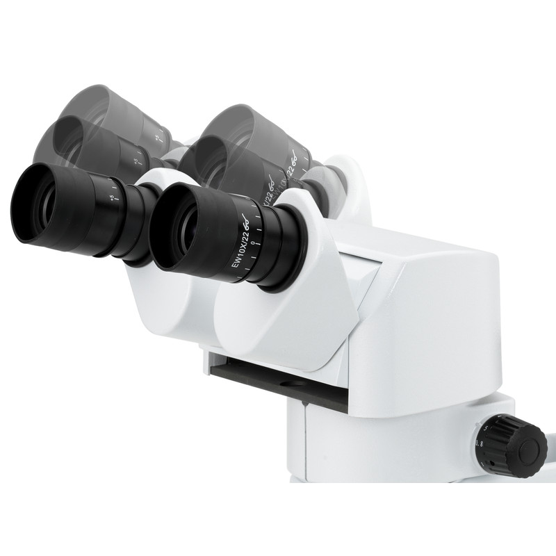 Euromex Zoom-Stereomikroskop Stereozoommikroskop DZ.1800, Bino-Ergo-Kopf, 8-64x, LED