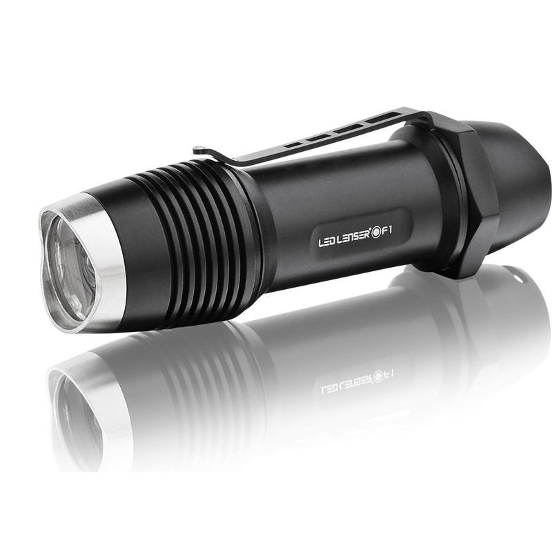 LED LENSER Taschenlampe F1 black