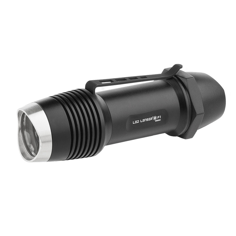 LED LENSER Taschenlampe F1 black