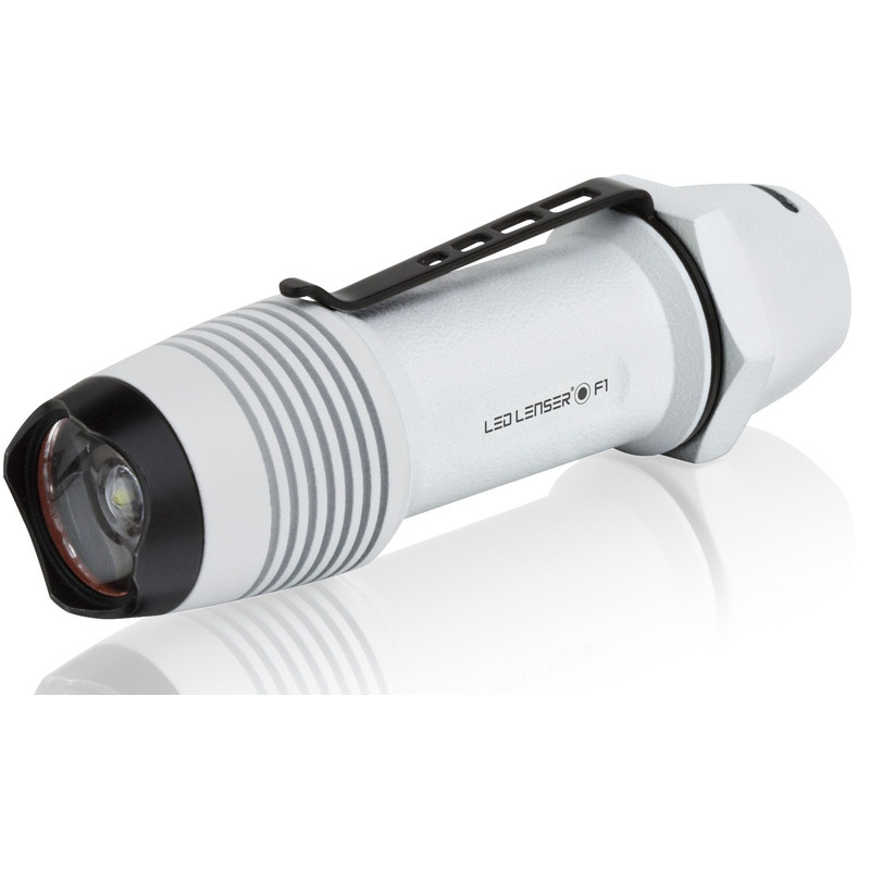 LED LENSER Taschenlampe F1 white