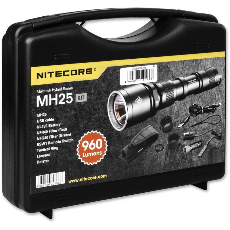 Nitecore Taschenlampe MH-25 Hunting Kit