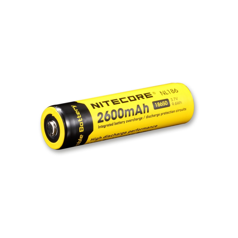 Nitecore Li-ION Akku 18650, 2600mAh