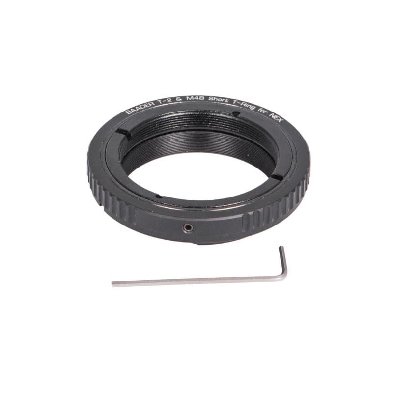 Baader Kamera-Adapter T-Ring für Sony E/NEX Bajonett mit D52/M48 und T2-Gewinde