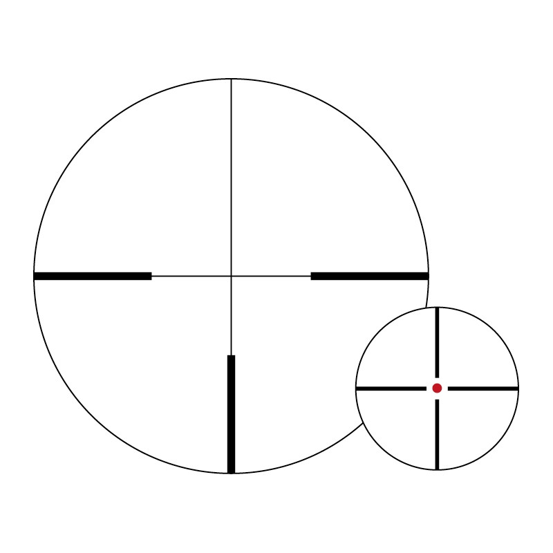 Noblex Zielfernrohr V6 1-6x24, Reticle: 4i, ZEISS-Rail