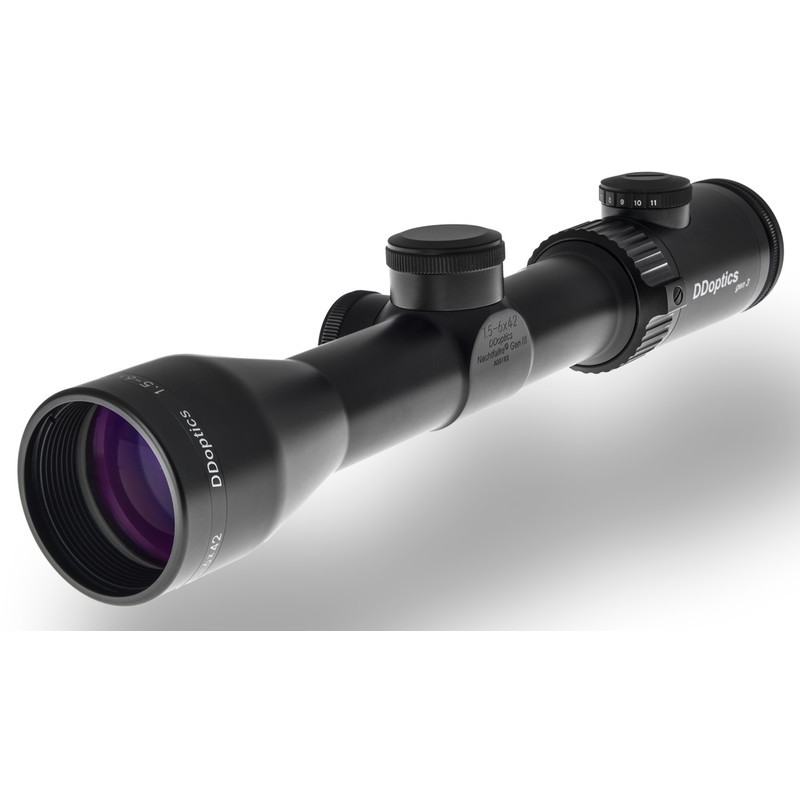 DDoptics Zielfernrohr Nachtfalke Gen. III 1,5-6x42 - Reticle: Duplex