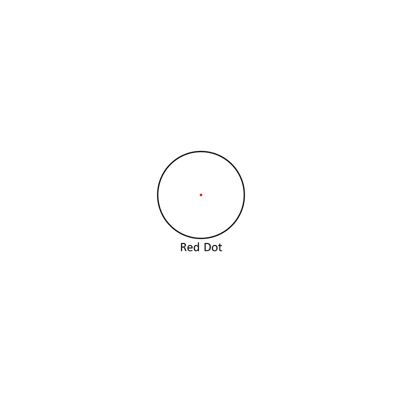 Nikko Stirling Zielfernrohr Reflex Red Dot Sight NRD30IM, 30mm, Weaver