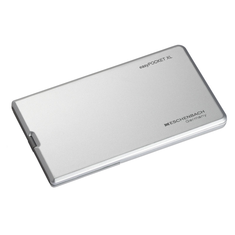 Eschenbach Lupe easyPocket XL 75x50mm 2,5x silber