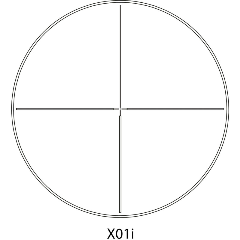 Yukon Zielfernrohr Jaeger 3-12x56, X01i-Reticle