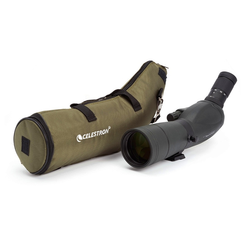 Celestron Spektiv 16-48x65 TrailSeeker Schrägeinblick