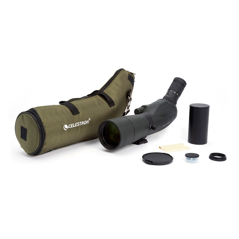 Celestron Spektiv 16-48x65 TrailSeeker Schrägeinblick