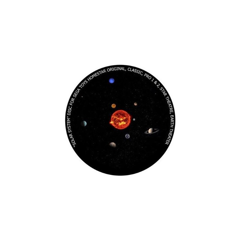 Redmark Dia für das Sega Homestar Planetarium Sonnensystem