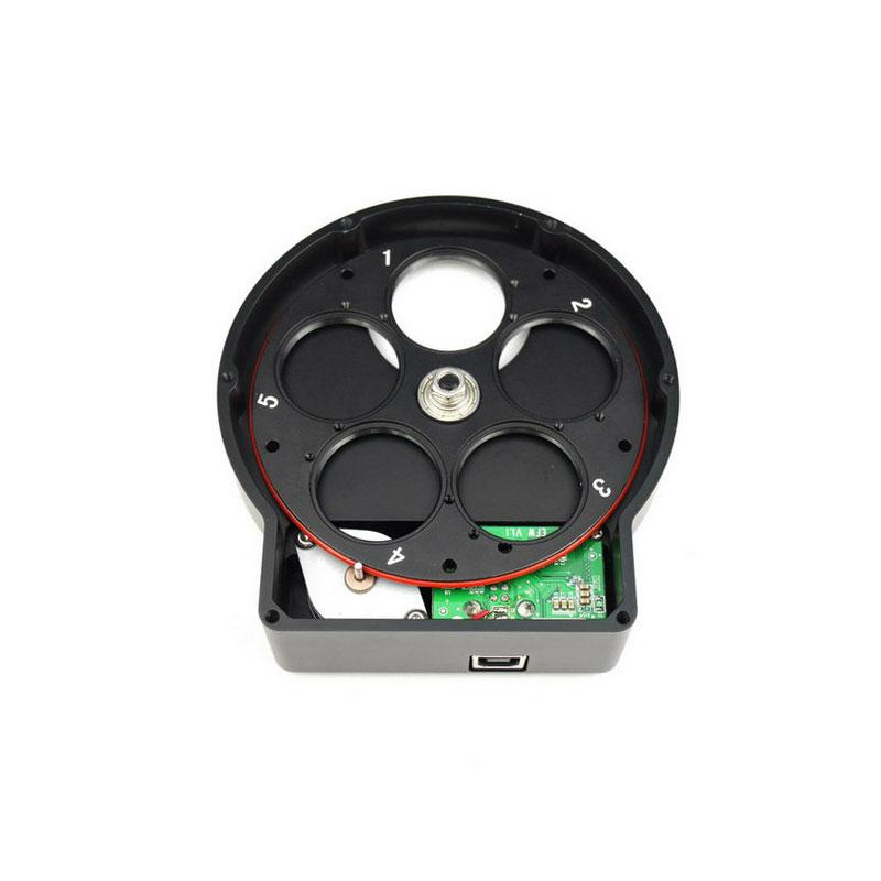 ZWO Motorisiertes Filterrad EFWmini 5 x 1,25"/ 5 x 31 mm