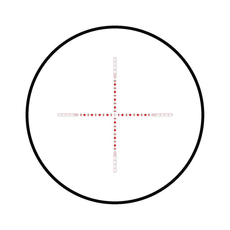 HAWKE Zielfernrohr ENDURANCE SF 6-18x50; 10x Half Mil Dot