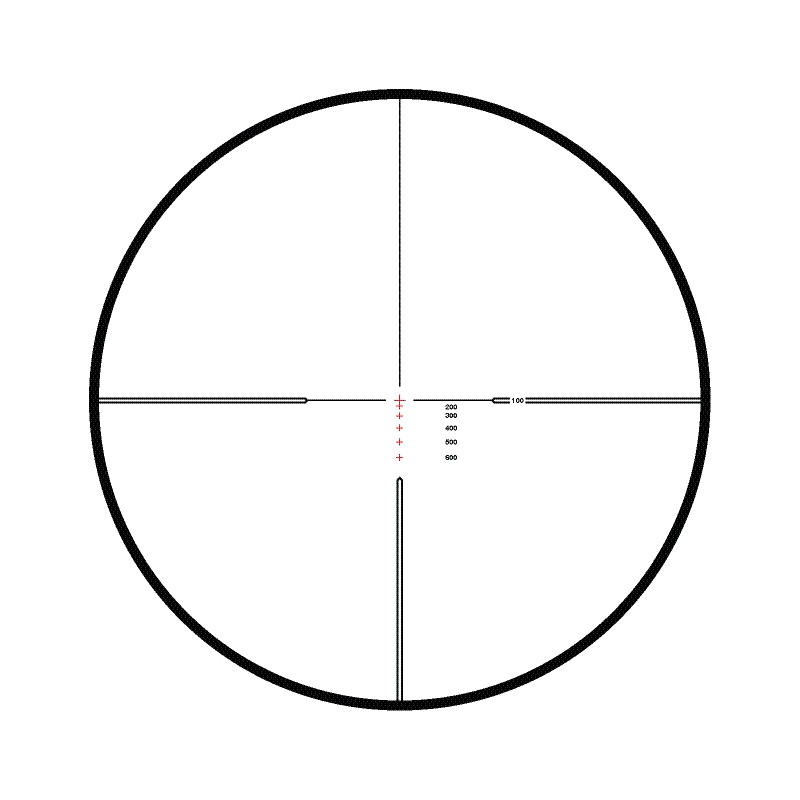 HAWKE Zielfernrohr ENDURANCE LER 3-9x40; Marksman .223/.308