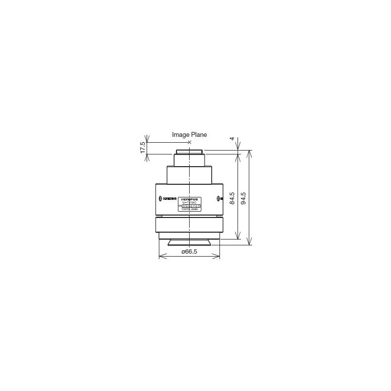 Evident Olympus Kamera-Adapter U-TV1XC, C-Mount