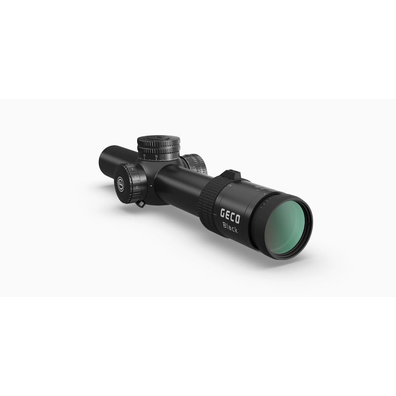 Geco Zielfernrohr BLACK 1-8x24i, Reticle Horseshoe illuminated