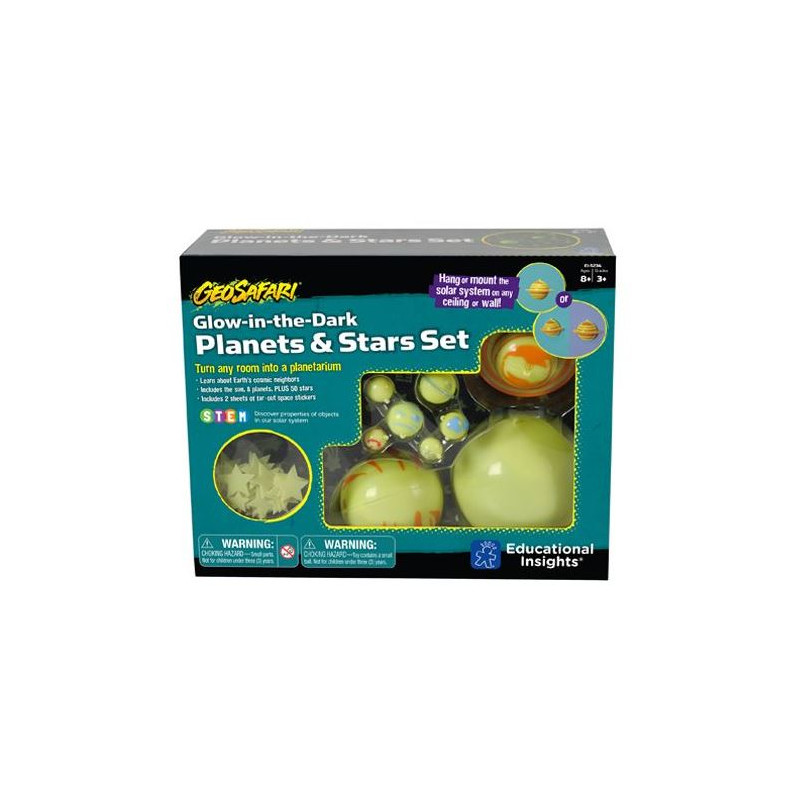 Learning Resources GeoSafari® Glow-in-the-Dark Planeten und Sterne