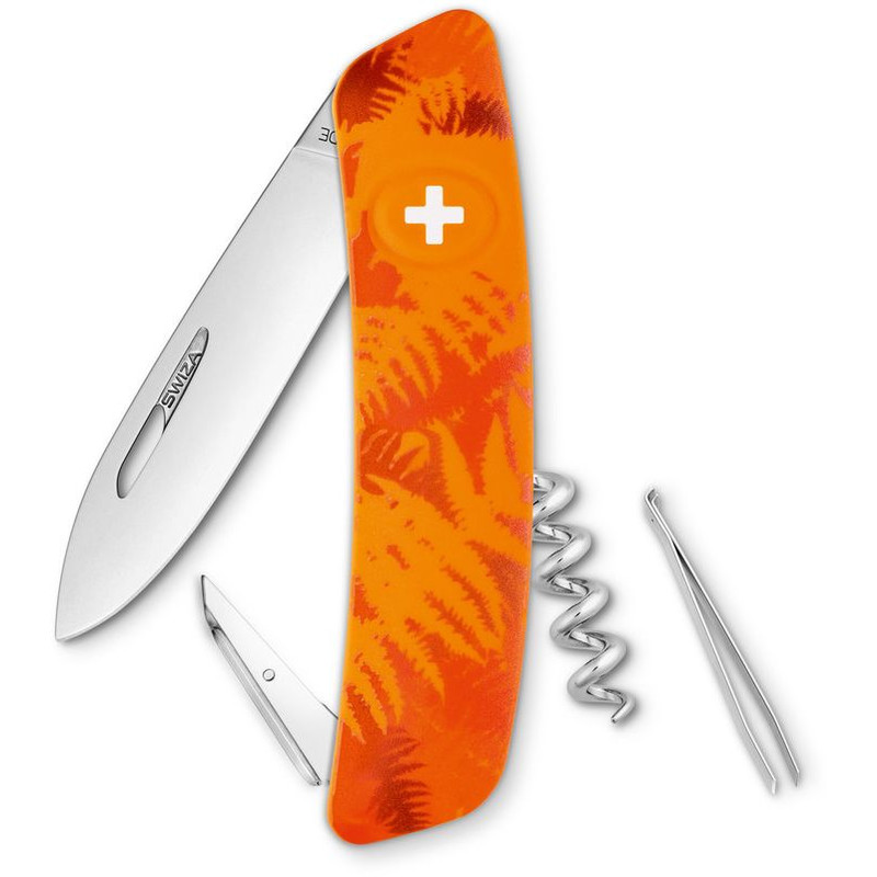 SWIZA Schweizer Taschenmesser C01 FILIX Camo Farn Orange