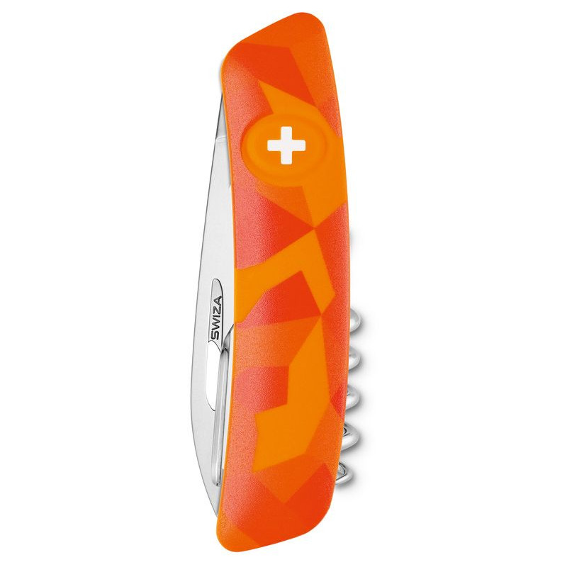 SWIZA Schweizer Taschenmesser C01 LUCEO Camo Urban Orange