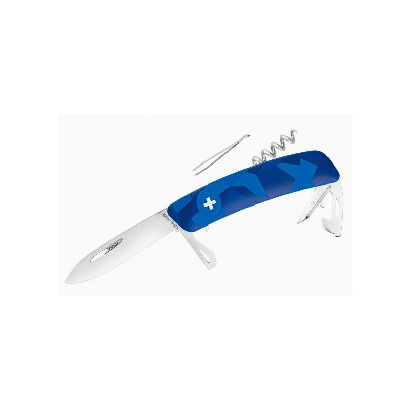 SWIZA Schweizer Taschenmesser C03 LIVOR Camo Urban Blue