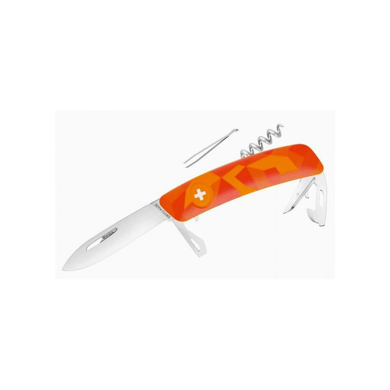 SWIZA Schweizer Taschenmesser C03 LUECO Camo Urban Orange