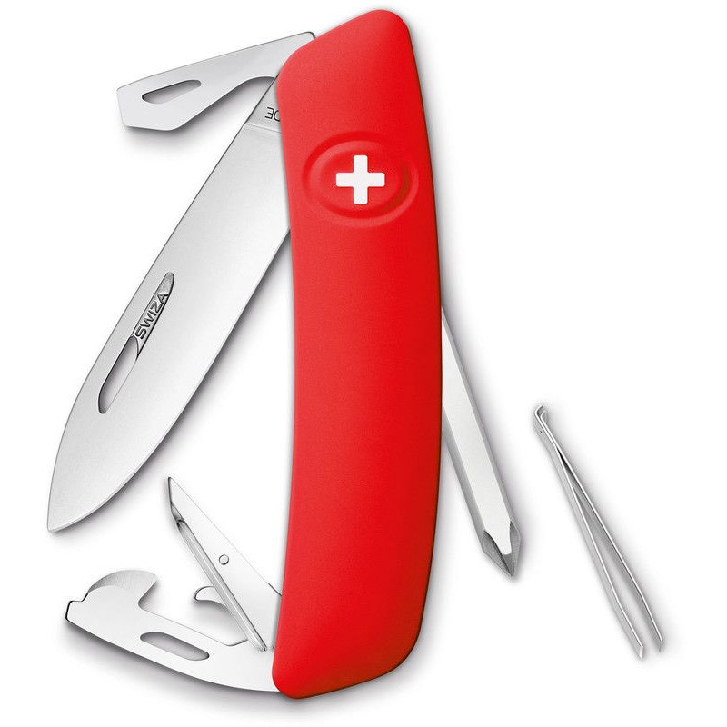 SWIZA Schweizer Taschenmesser D04 rot