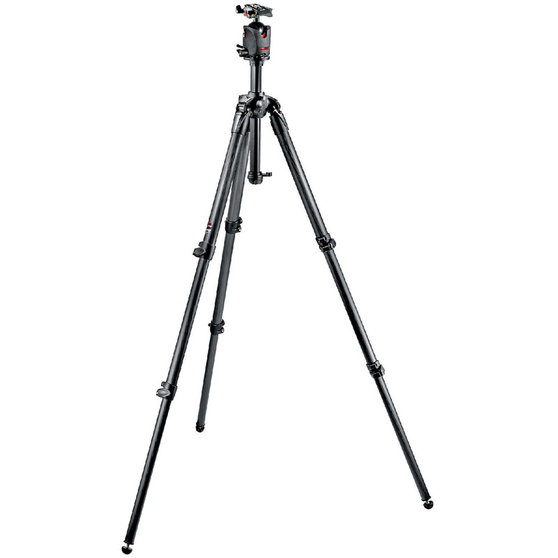 Manfrotto Carbon-Dreibeinstativ MK057C3-M0Q5 mit Kugelkopf