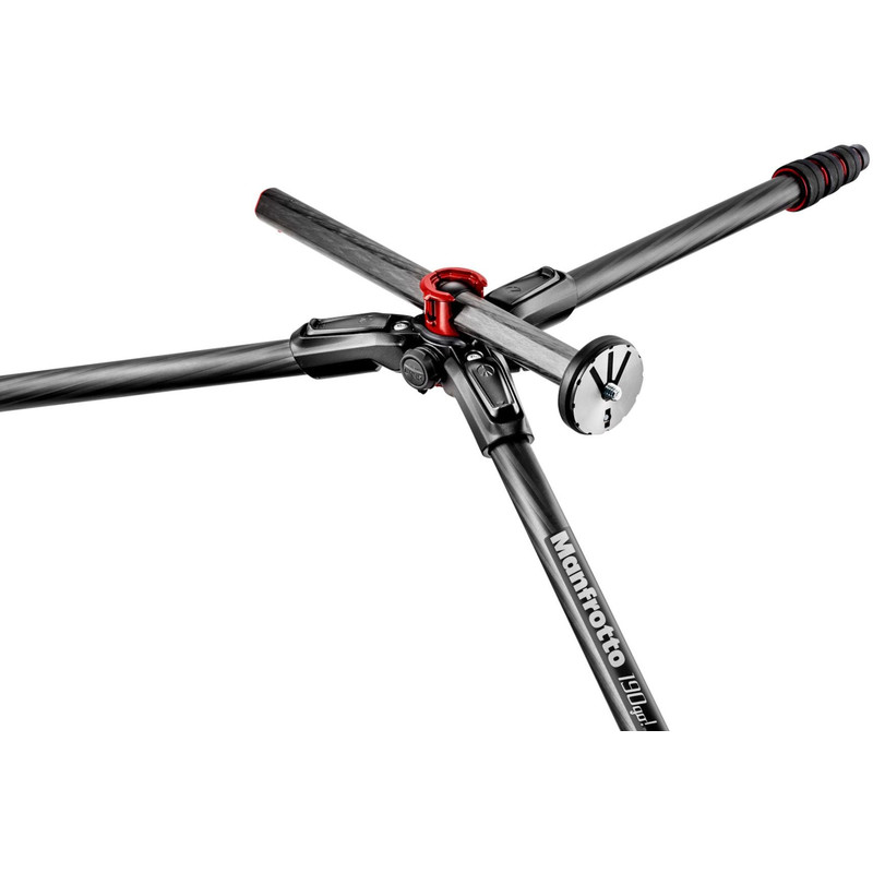 Manfrotto Carbon-Dreibeinstativ MK190GOC4TB-3W mit 3-Wegeneiger