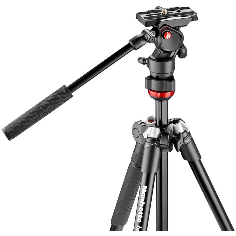 Manfrotto Aluminium-Dreibeinstativ MVKBFR-LIVE Befree Live mit Videoneiger