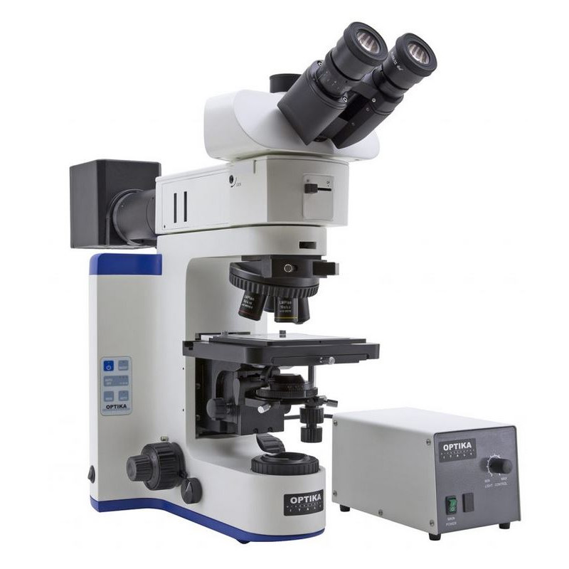 Optika Mikroskop B-1000MET, Modell 2, metallurgisch (ohne Objektive), trino