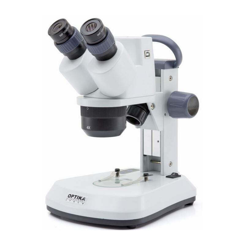 Optika Stereomikroskop SFX-91D, bino, 10x, 20x, 40x, Zahnstange, Kopf drehbar, Kamera 3MP