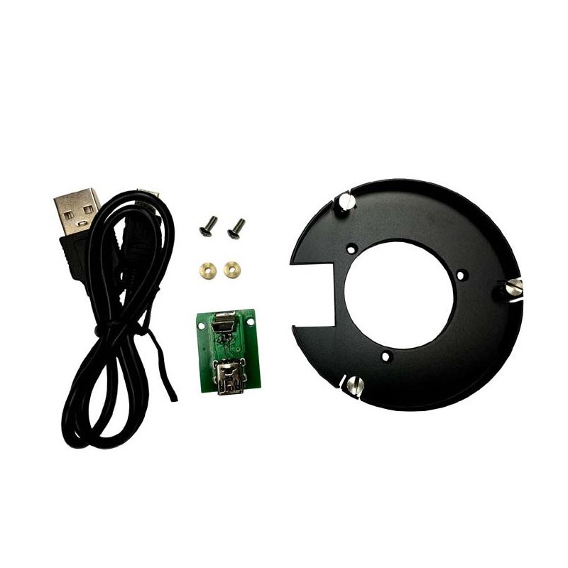 iOptron Adapter für Polemaster an CEM120-Montierung