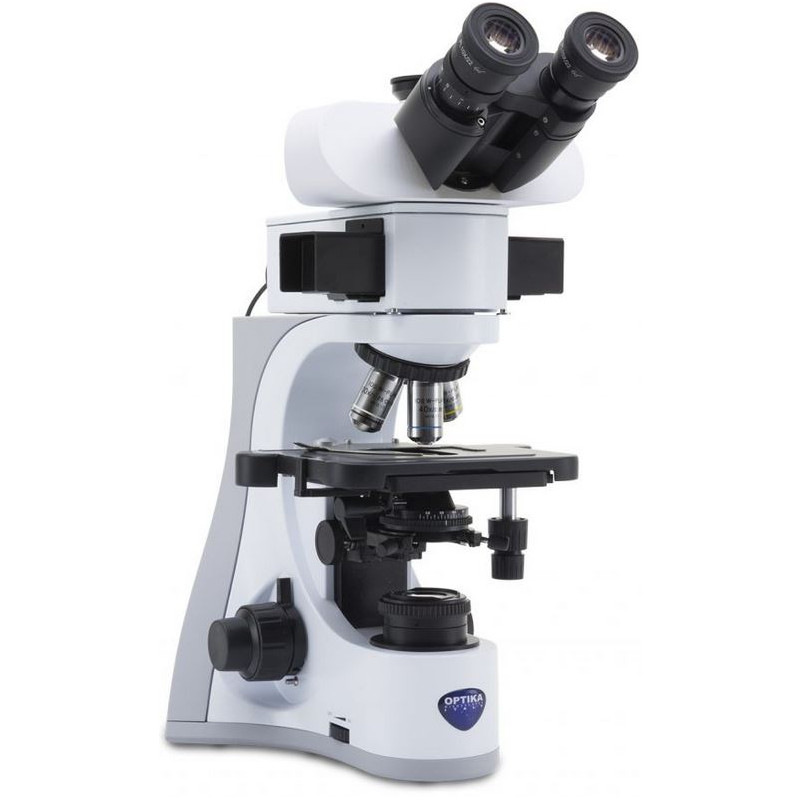 Optika Mikroskop B-510LD1, Fluoreszenz, trino, 1000x, IOS, blau