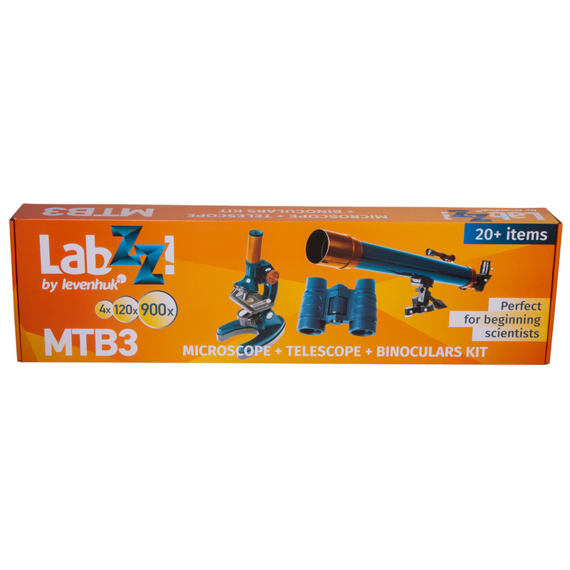 Levenhuk LabZZ MTB3 Teleskop, Mikroskop und Fernglas im Set