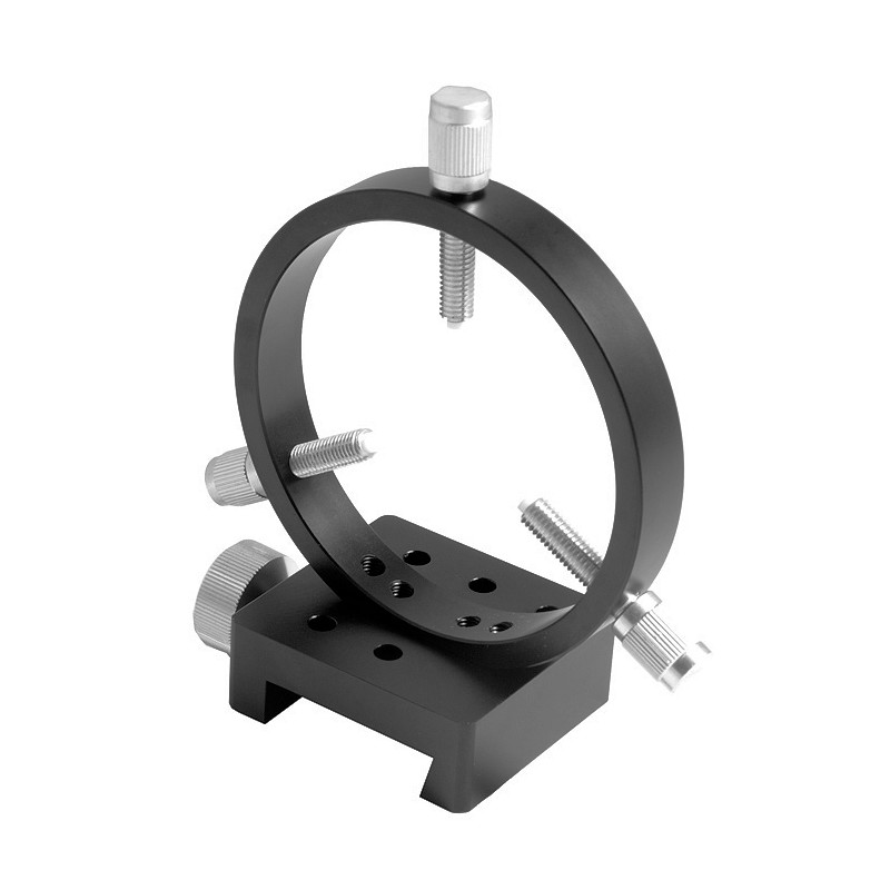 ASToptics Leitrohrschellen CNC Guidescope Ring 90mm + Vixen Clamp