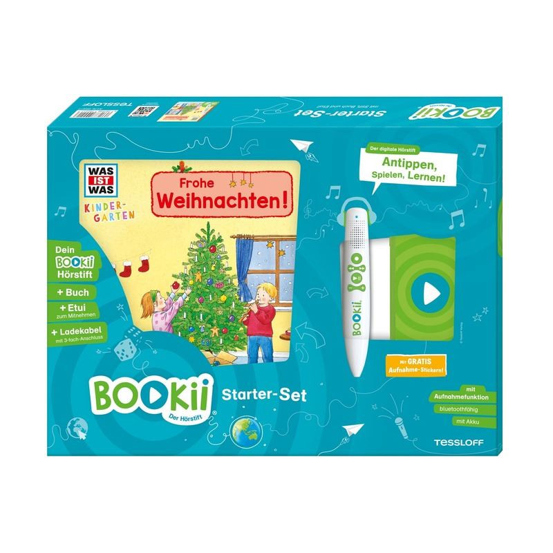 Tessloff-Verlag BOOKii WAS IST WAS Kindergarten Starter-Set Frohe Weihnachten!