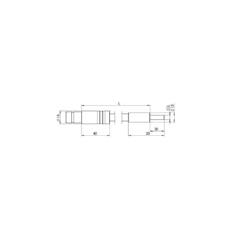 StarLight Opto-Electronics GLF1-1000-11.0, 1-armig, Armlänge 1000 mm, aktiver Durchmesser 11,0 mm